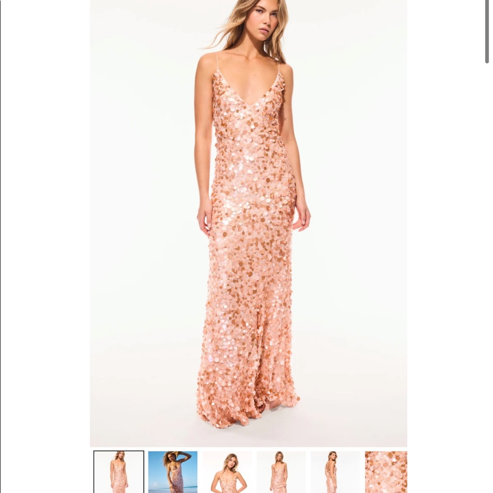 Loveshackfancy Emmalisa Sequin Gown NWT size 00